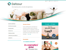 Tablet Screenshot of daltosur.com